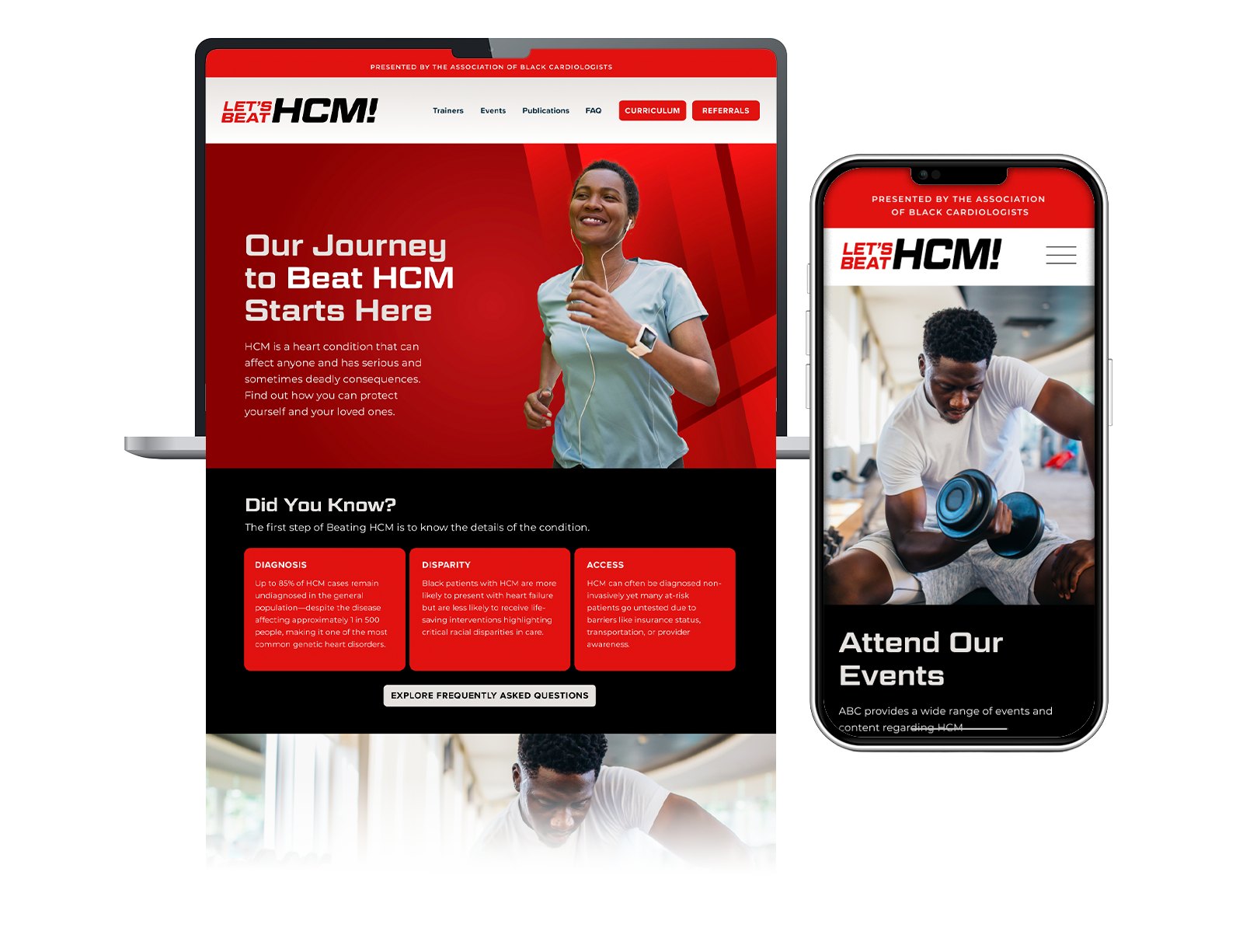 Let's Beat HCM project mockup