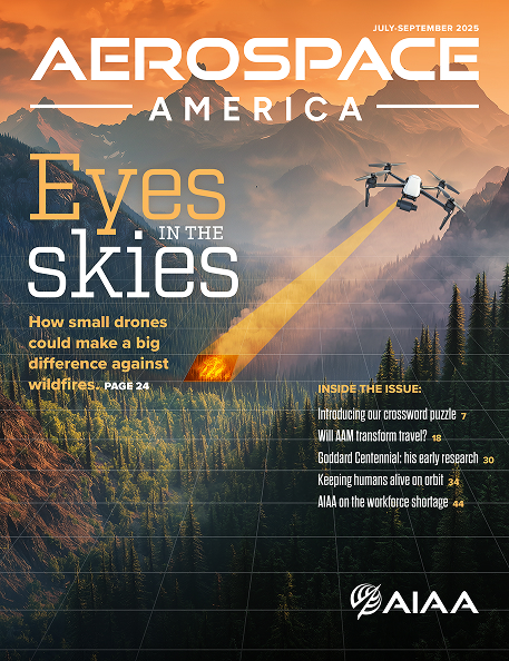 Aerospace America magazine cover